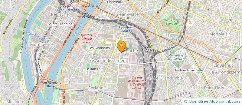 localisation de l'entreprise MONSIEUR VINCENT VALENTE à LYON