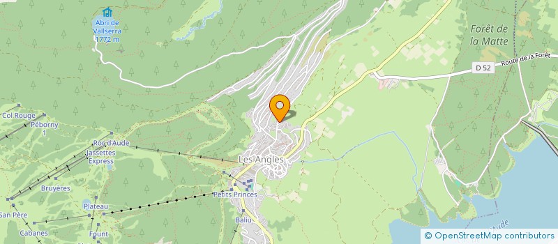 localisation de l'entreprise MONSIEUR VINCENT VALLES  LES ANGLES