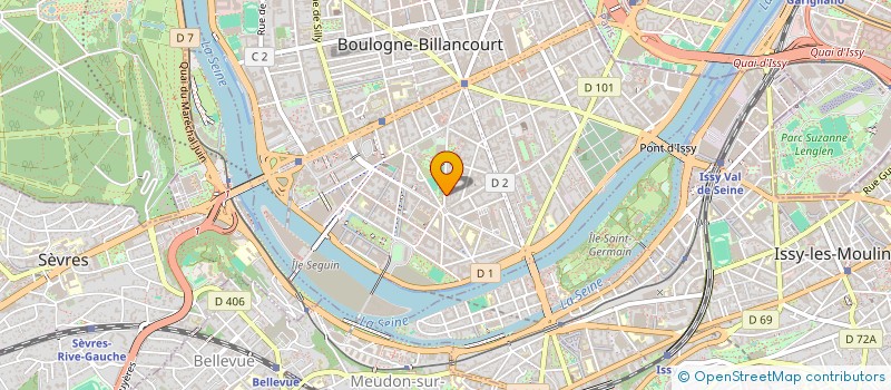 localisation de l'entreprise MONSIEUR VINCENT VALLOIS à BOULOGNE-BILLANCOURT