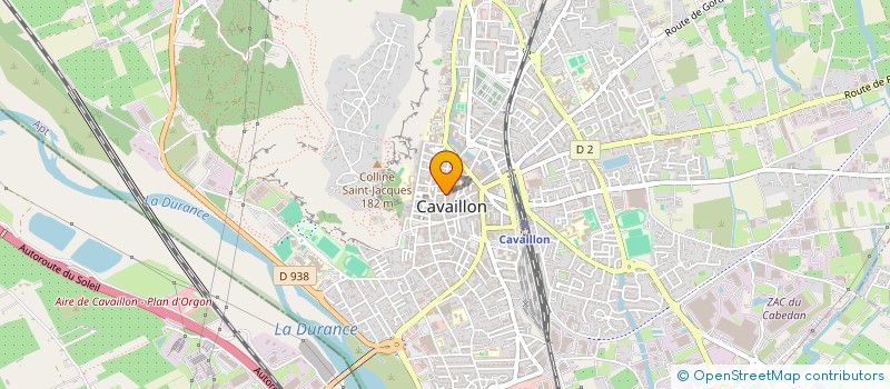 localisation de l'entreprise MONSIEUR VINCENT VALLON  CAVAILLON