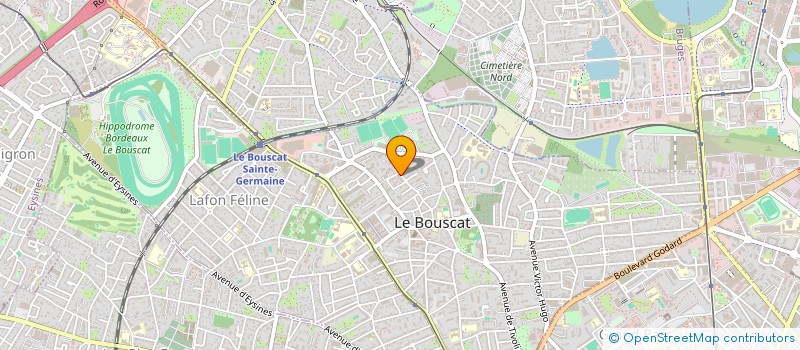 localisation de l'entreprise MONSIEUR VINCENT VALTON à LE BOUSCAT