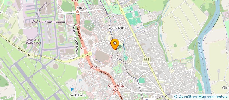 localisation de l'entreprise MONSIEUR VINCENT VAN STRIEN à BLAGNAC