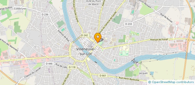 localisation de l'entreprise MONSIEUR VINCENT VANDENRYSE  BIAS