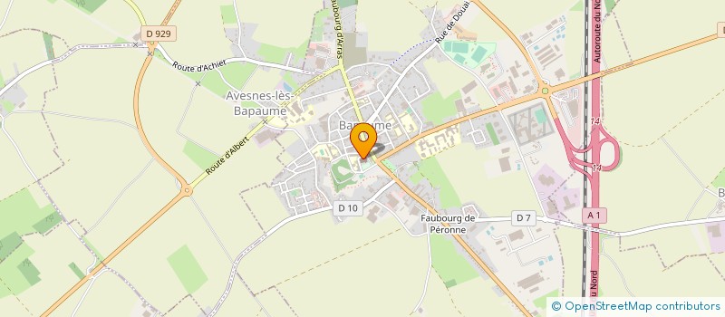 localisation de l'entreprise MONSIEUR VINCENT VANHEE  BEAULENCOURT