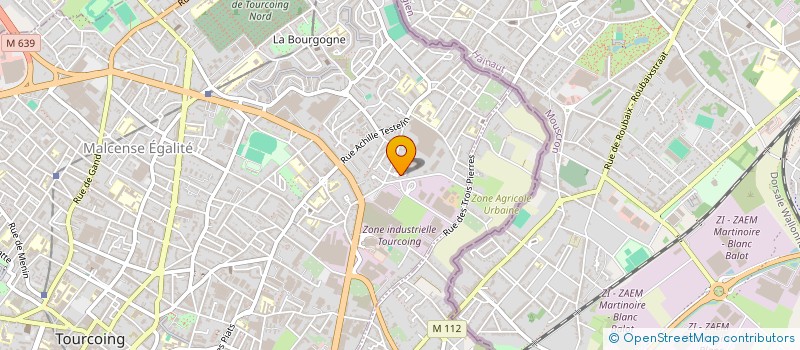 localisation de l'entreprise MONSIEUR VINCENT VANNEUVILLE  TOURCOING