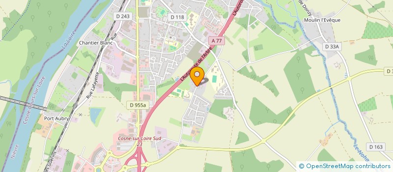 localisation de l'entreprise MONSIEUR VINCENT VANNIER à COSNE-COURS-SUR-LOIRE