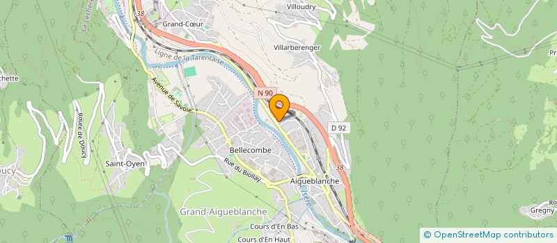 localisation de l'entreprise MONSIEUR VINCENT VANRENTERGHEM  GRAND-AIGUEBLANCHE