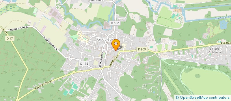 localisation de l'entreprise MONSIEUR VINCENT VARACHE  GOUVIEUX