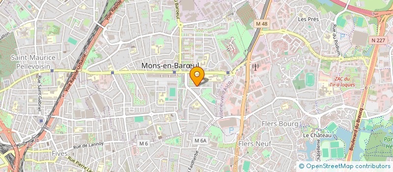 localisation de l'entreprise MONSIEUR VINCENT VAUBANT  MONS-EN-BARUL