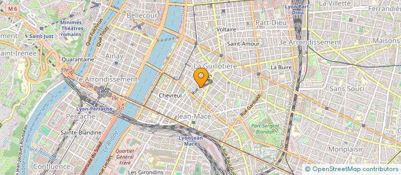 localisation de l'entreprise MONSIEUR VINCENT VAUCHEZ  LYON