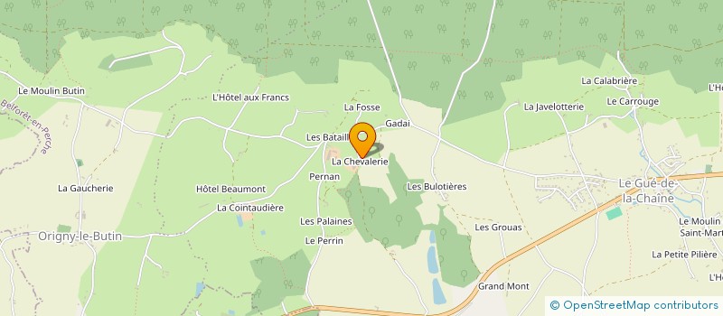 localisation de l'entreprise MONSIEUR VINCENT VAUTHIER à BELFORET-EN-PERCHE