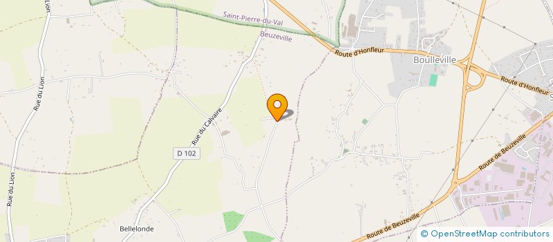 localisation de l'entreprise MONSIEUR VINCENT VERCOUSTRE  BEUZEVILLE