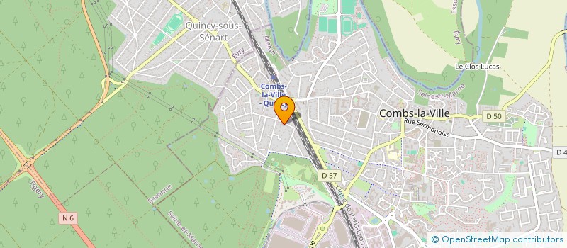 localisation de l'entreprise MONSIEUR VINCENT VERDEGUER  COMBS-LA-VILLE