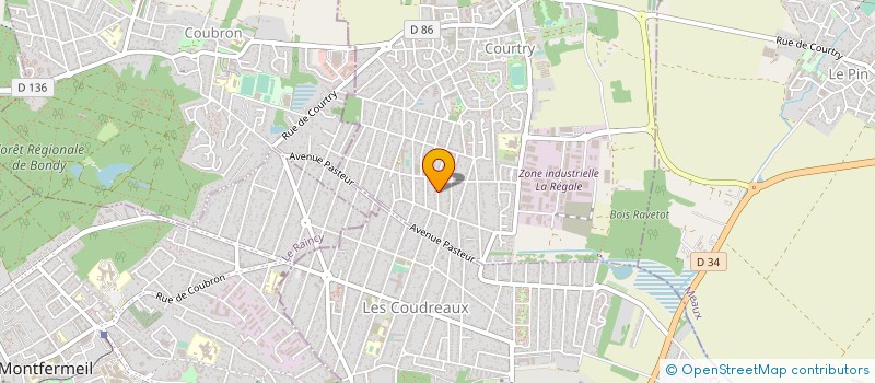 localisation de l'entreprise MONSIEUR VINCENT VERGEAT à COURTRY