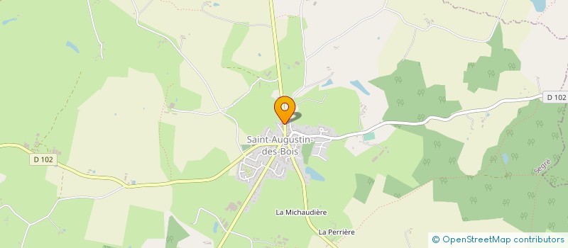 localisation de l'entreprise MONSIEUR VINCENT VERGER  SAINT-AUGUSTIN-DES-BOIS