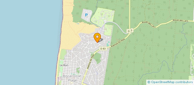 localisation de l'entreprise MONSIEUR VINCENT VERGNE  BISCARROSSE