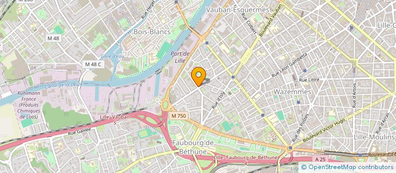 localisation de l'entreprise MONSIEUR VINCENT VERNOTTE à LILLE