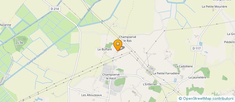 localisation de l'entreprise MONSIEUR VINCENT VERNOUX  GENOUILLE