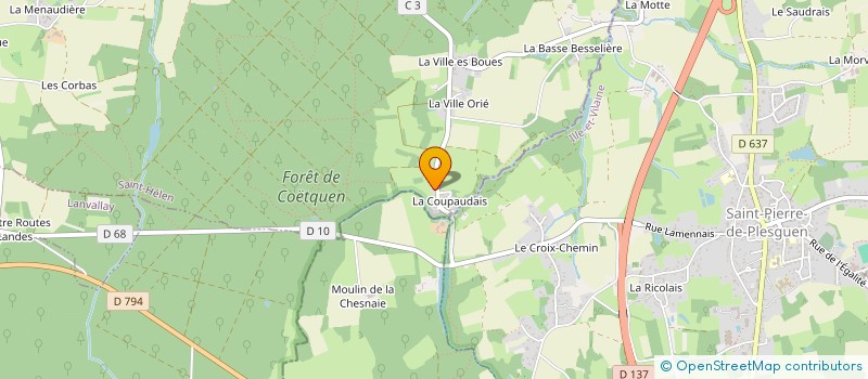 localisation de l'entreprise MONSIEUR VINCENT VEYSSIERE à SAINT-HELEN