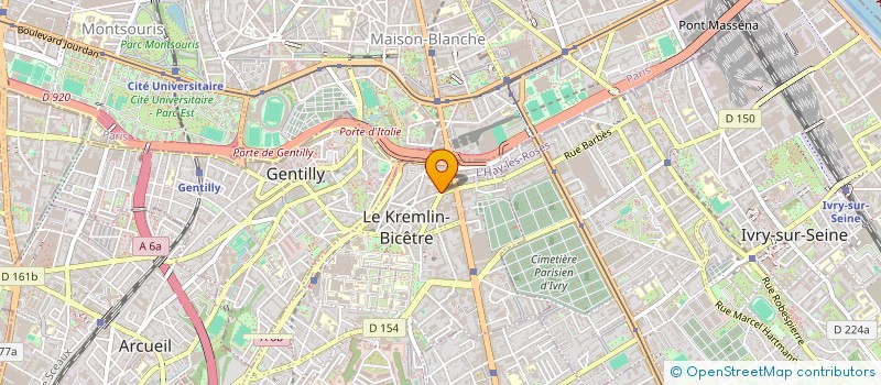 localisation de l'entreprise MONSIEUR VINCENT VEZZARO à LE KREMLIN-BICETRE