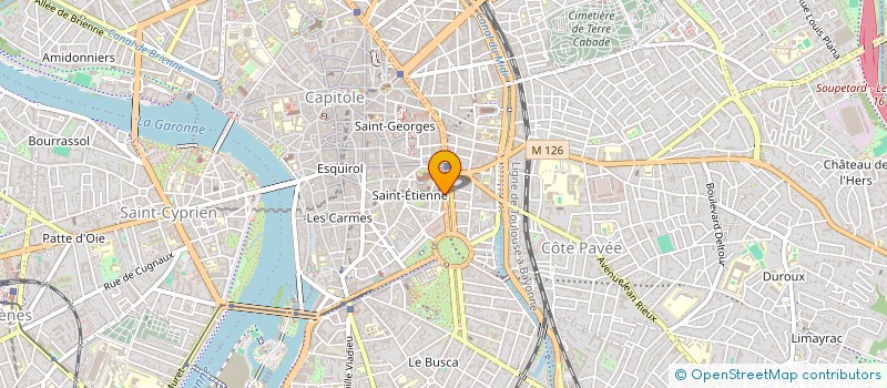 localisation de l'entreprise MONSIEUR VINCENT VIALARD  TOULOUSE