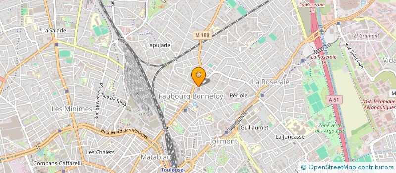 localisation de l'entreprise MONSIEUR VINCENT VIALLA  TOULOUSE