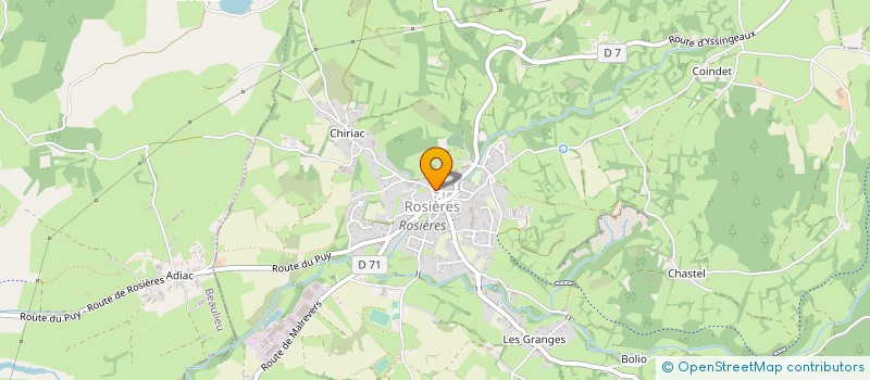 localisation de l'entreprise MONSIEUR VINCENT VIDIL  MALREVERS