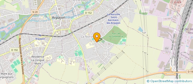 localisation de l'entreprise MONSIEUR VINCENT VIGLA  LA NORVILLE