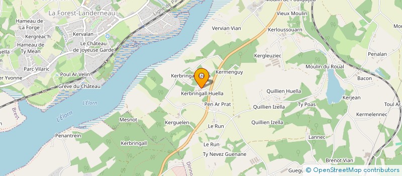 localisation de l'entreprise MONSIEUR VINCENT VIGOR  DIRINON