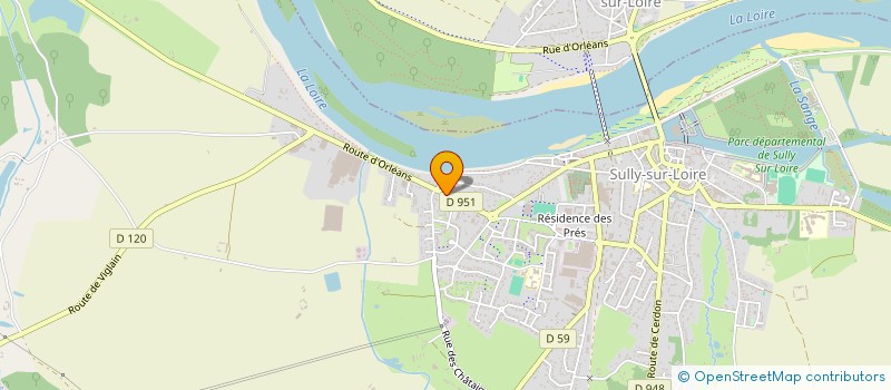 localisation de l'entreprise MONSIEUR VINCENT VILAINE à SULLY-SUR-LOIRE