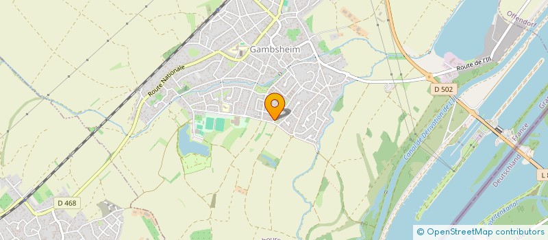 localisation de l'entreprise MONSIEUR VINCENT VILLA  GAMBSHEIM