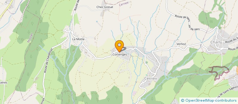 localisation de l'entreprise MONSIEUR VINCENT VILLENEUVE  CERNEX