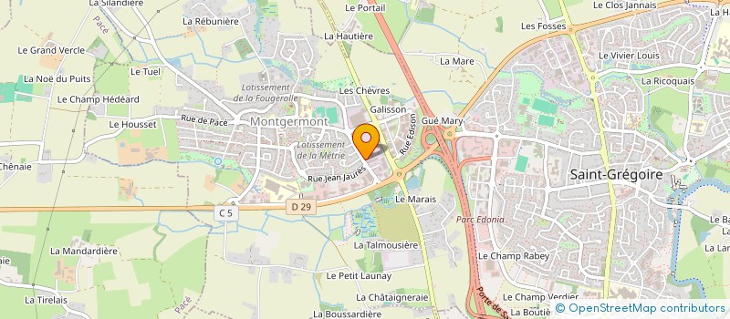 localisation de l'entreprise MONSIEUR VINCENT VIMONT à MONTGERMONT