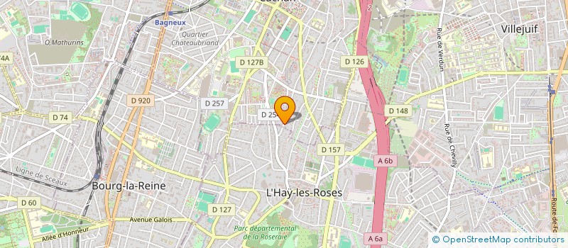 localisation de l'entreprise MONSIEUR VINCENT VINCENT FLAMAIN  CACHAN