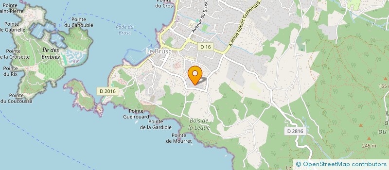 localisation de l'entreprise MONSIEUR VINCENT VIOT à SIX-FOURS-LES-PLAGES