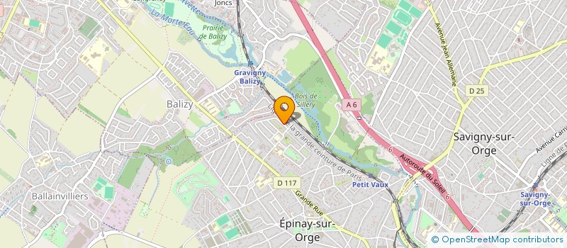 localisation de l'entreprise MONSIEUR VINCENT VITARD  EPINAY-SUR-ORGE