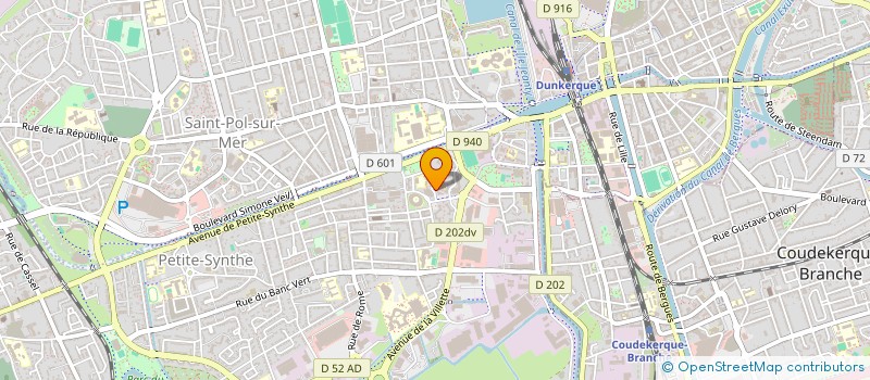 localisation de l'entreprise MONSIEUR VINCENT VITSE à DUNKERQUE