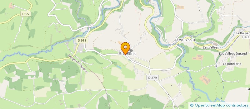 localisation de l'entreprise MONSIEUR VINCENT VIVENOT  BROUAINS