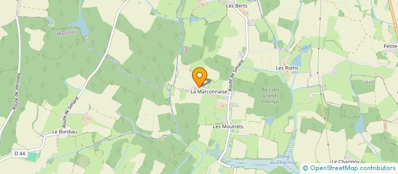 localisation de l'entreprise MONSIEUR VINCENT VOISIN à JUIF