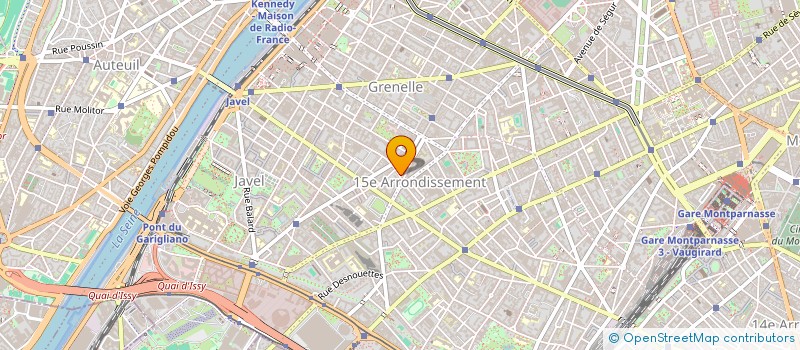 localisation de l'entreprise MONSIEUR VINCENT VOUGA  PARIS