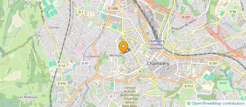 localisation de l'entreprise MONSIEUR VINCENT VULLIET  CHAMBERY