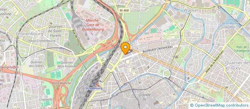 localisation de l'entreprise MONSIEUR VINCENT WARNERY à STRASBOURG
