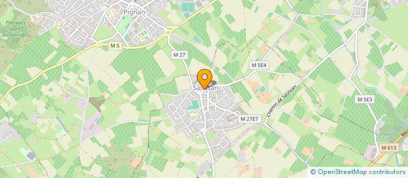 localisation de l'entreprise MONSIEUR VINCENT WEBER  SAUSSAN