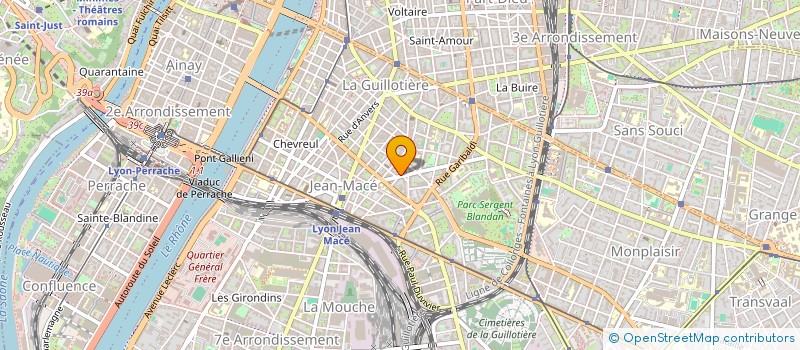 localisation de l'entreprise MONSIEUR VINCENT WEBER  LYON