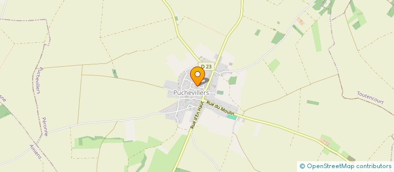 localisation de l'entreprise MONSIEUR VINCENT WILBERT  LOUVENCOURT