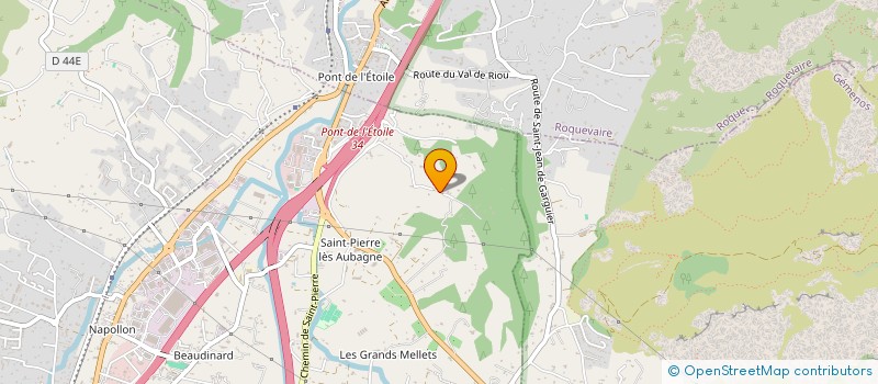 localisation de l'entreprise MONSIEUR VINCENT WOERREN à AUBAGNE