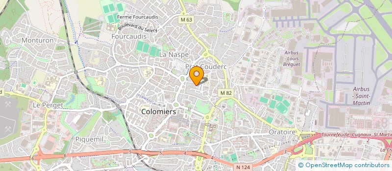 localisation de l'entreprise MONSIEUR VINCENT ZANATTA à COLOMIERS
