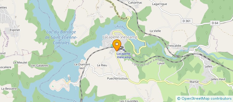 localisation de l'entreprise MONSIEUR VINCENT ZANOLI à LACAPELLE-VIESCAMP