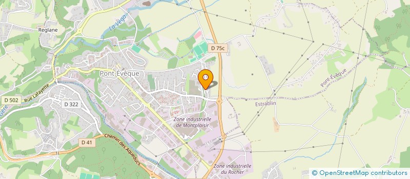 localisation de l'entreprise MONSIEUR VINCENT ZAURIN  PONT-EVEQUE