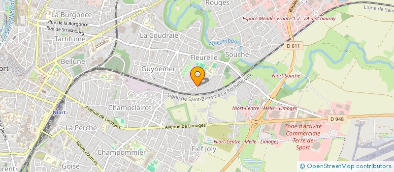 localisation de l'entreprise MONSIEUR VINCENT ZIMMERMANN  NIORT